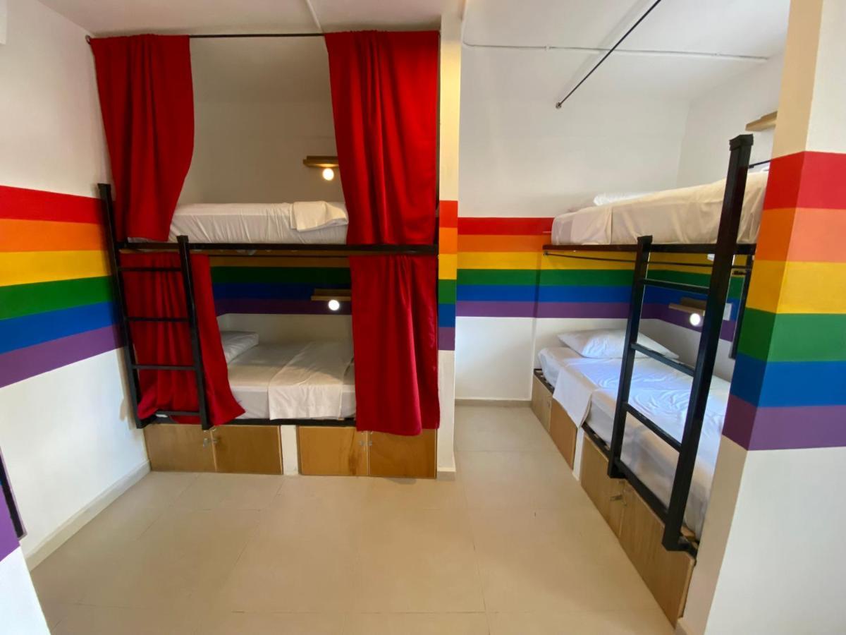 Why Not Rooftop Party Hostel Playa del Carmen Eksteriør billede